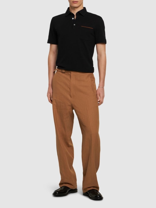 LuisaViaRoma ZegnaPolo In Cotone Piqué