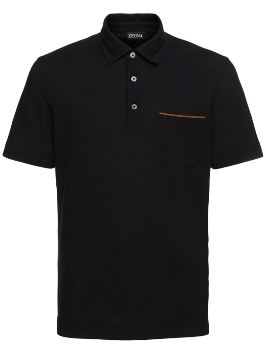 LuisaViaRoma ZegnaPolo in cotone piqué