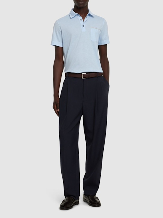 LuisaViaRoma ZegnaPolo Pure In Cotone Piqué