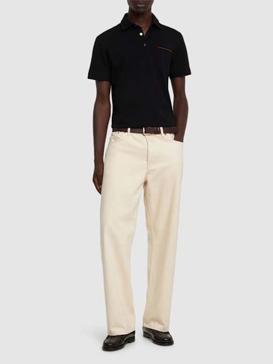 LuisaViaRoma ZegnaPolo Pure In Cotone Piqué