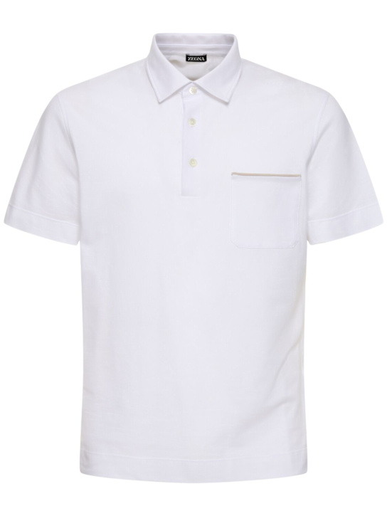 LuisaViaRoma ZegnaPolo Pure in cotone piqué