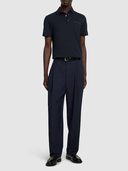 LuisaViaRoma ZegnaPolo Pure In Cotone Piqué