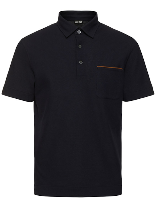LuisaViaRoma ZegnaPolo Pure in cotone piqué