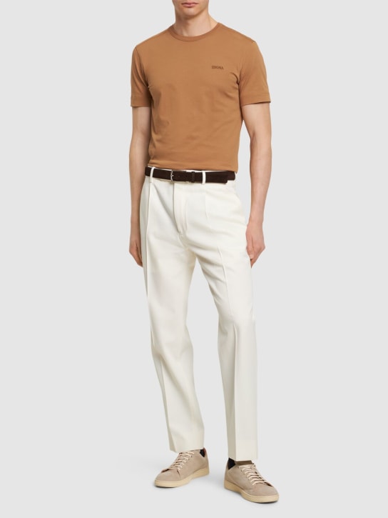 LuisaViaRoma ZegnaT-shirt In Cotone