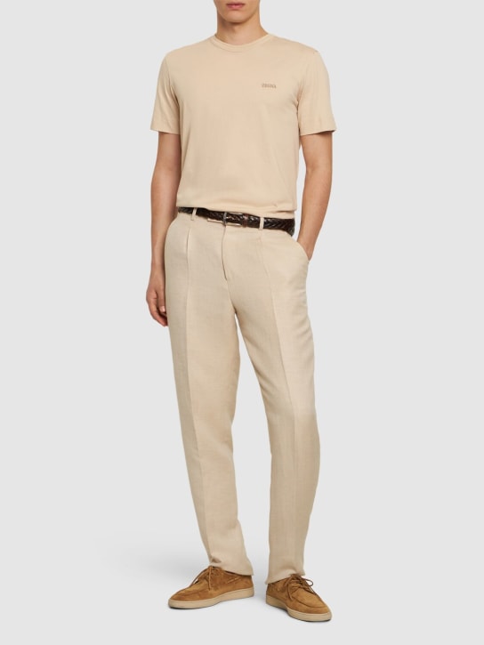 LuisaViaRoma ZegnaT-shirt In Cotone