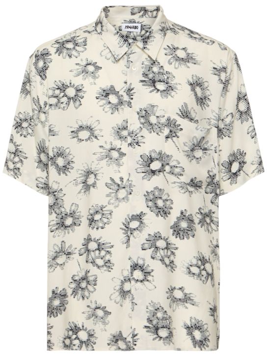 LuisaViaRoma MaglianoCamicia Matrix in viscosa stampata