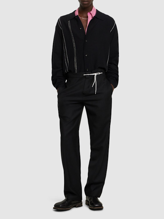 LuisaViaRoma MaglianoPantaloni Jogger Campeggio People’s In Lana