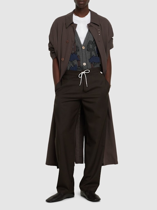 LuisaViaRoma MaglianoPantaloni Jogger Campeggio People’s In Lana