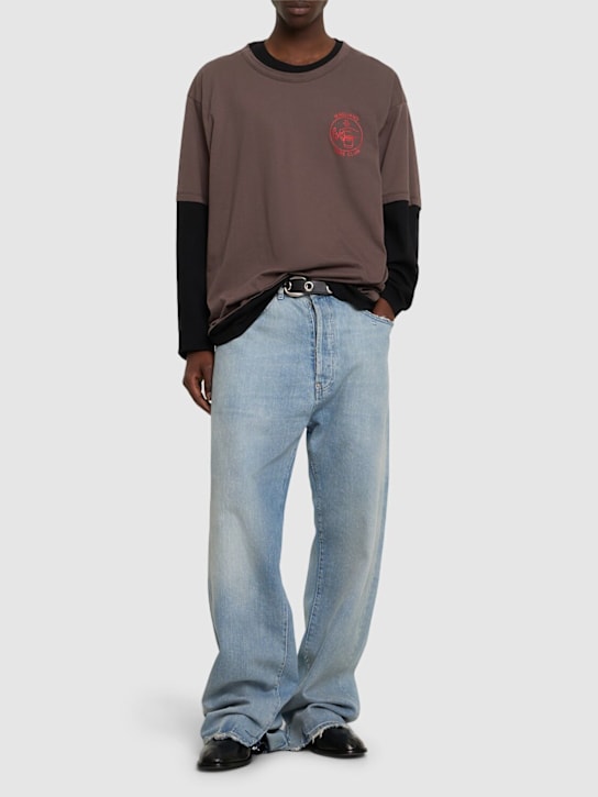LuisaViaRoma MaglianoT-shirt Oversize Trauma In Cotone