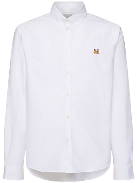 LuisaViaRoma Maison KitsunéCamicia classica Mini Fox Head