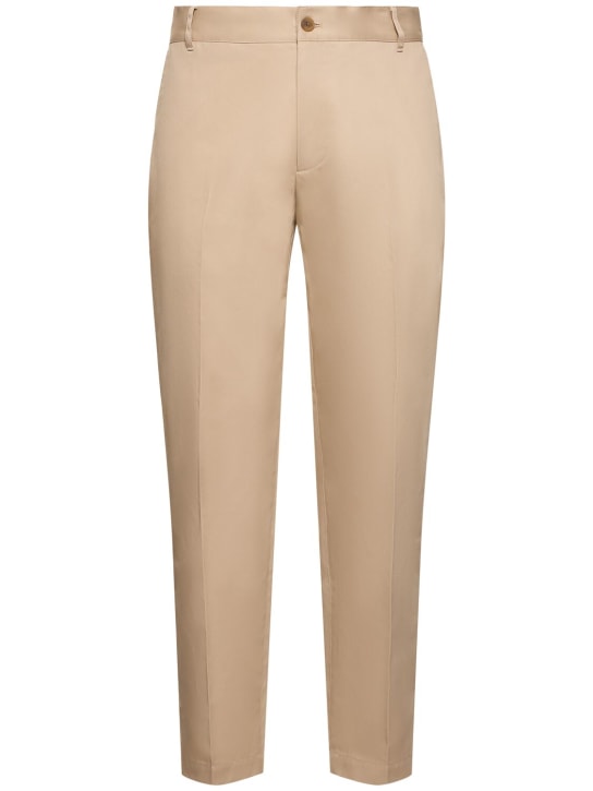 LuisaViaRoma Maison KitsunéPantaloni dritti chino in cotone
