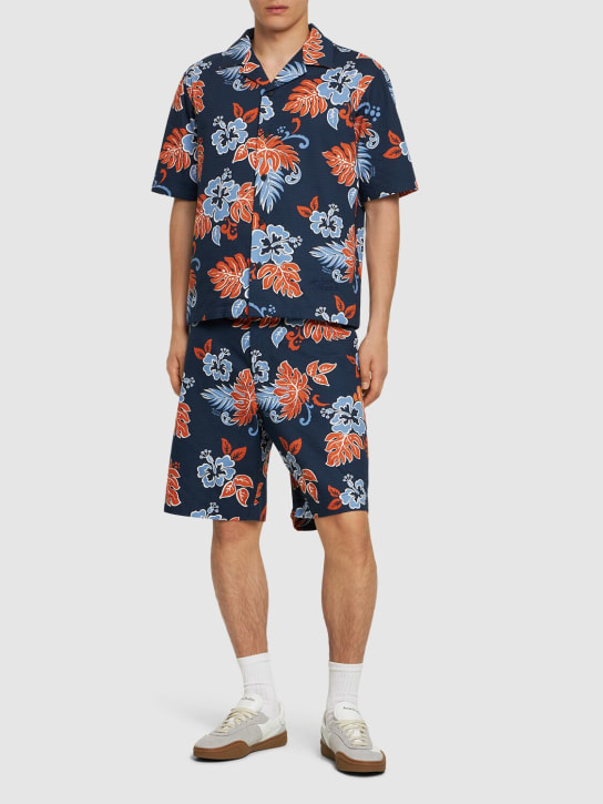 LuisaViaRoma Maison KitsunéShorts In Cotone Stampato