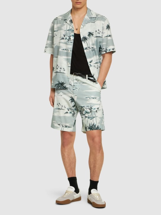LuisaViaRoma Maison KitsunéShorts In Cotone Stampato