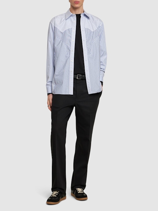 LuisaViaRoma Maison MargielaCamicia A Maniche Lunghe