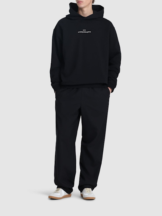 LuisaViaRoma Maison MargielaFelpa In Jersey Con Logo E Cappuccio