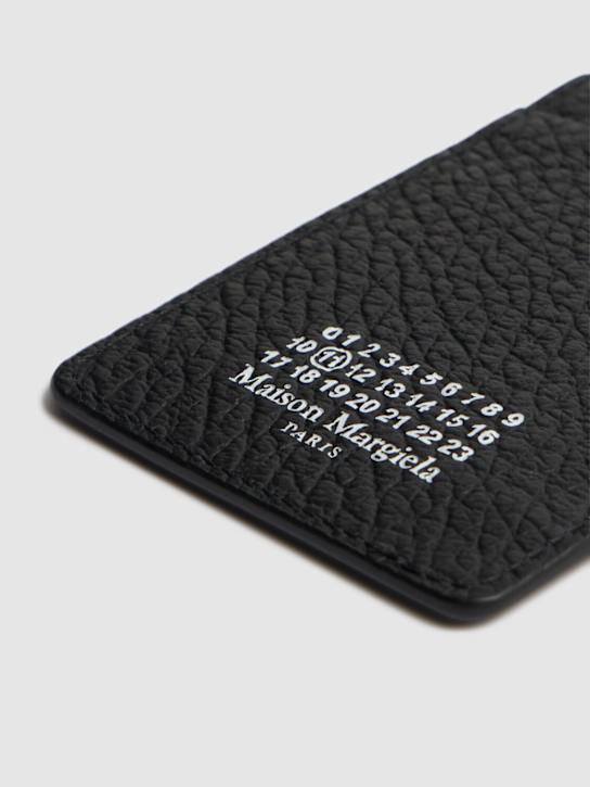 LuisaViaRoma Maison MargielaPorta Carte Di Credito Verticale In Pelle