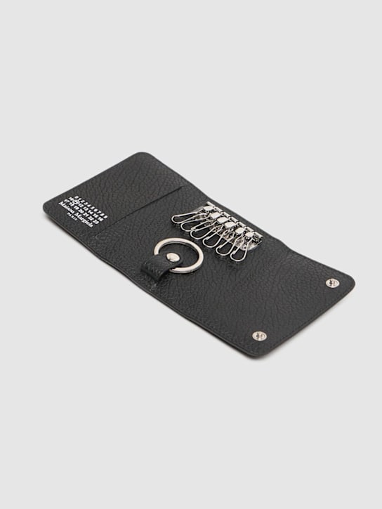 LuisaViaRoma Maison MargielaPortachiavi In Pelle Con Logo