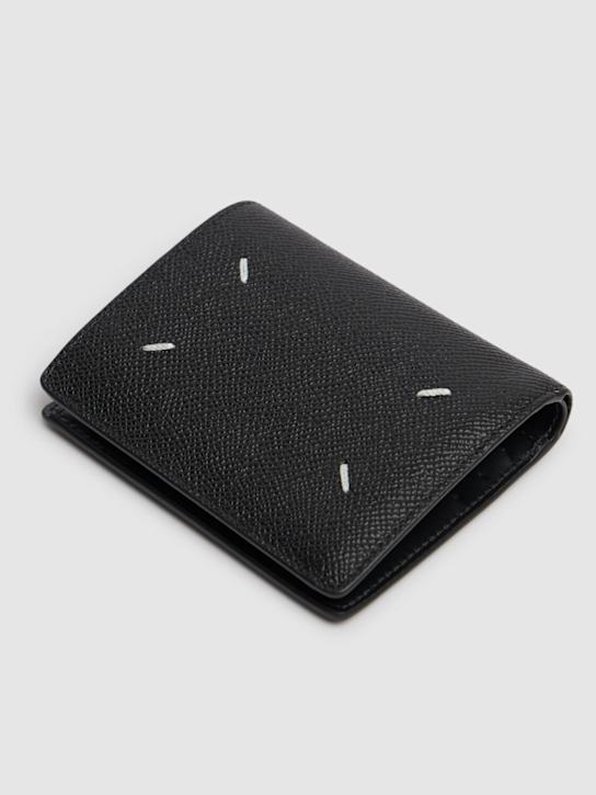 LuisaViaRoma Maison MargielaPortafoglio In Pelle Martellata Con Clip