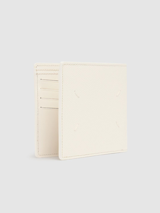 LuisaViaRoma Maison MargielaPortafoglio In Pelle Martellata Con Logo