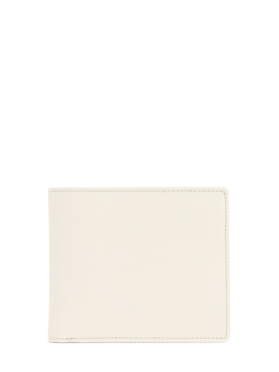 LuisaViaRoma Maison MargielaPortafoglio in pelle martellata con logo