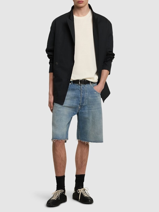 LuisaViaRoma Maison MargielaShorts In Denim Di Cotone