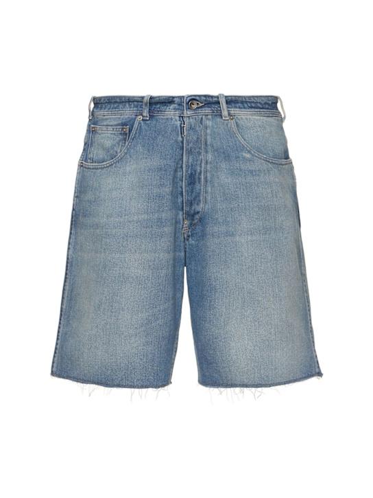 LuisaViaRoma Maison MargielaShorts in denim di cotone