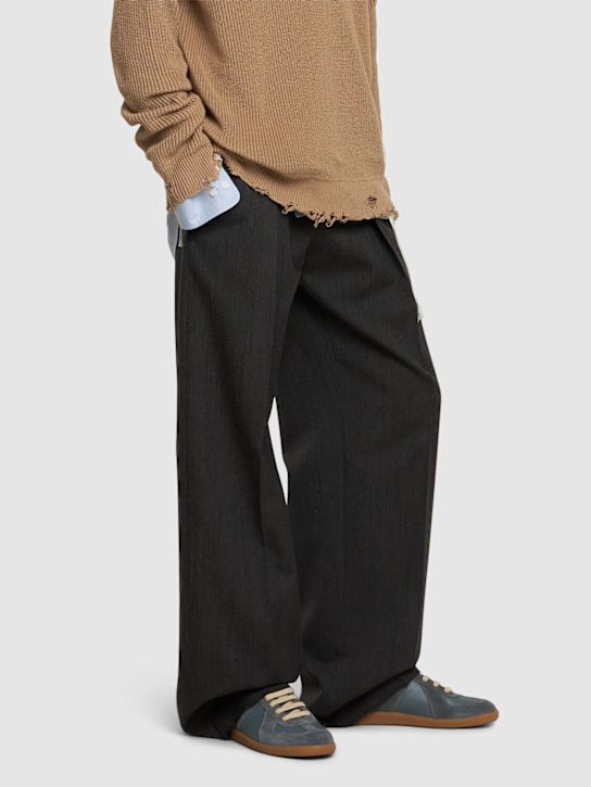 LuisaViaRoma Maison MargielaSneaker Basse Replica In Pelle