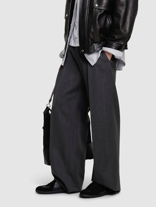 LuisaViaRoma Maison MargielaSneakers Low Top Replica In Pelle E Camoscio