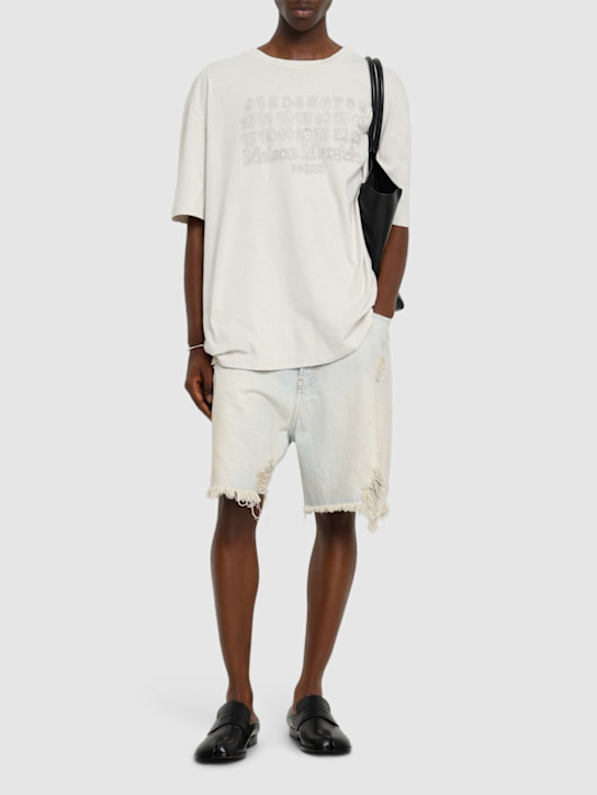 LuisaViaRoma Maison MargielaT-shirt In Cotone Con Logo