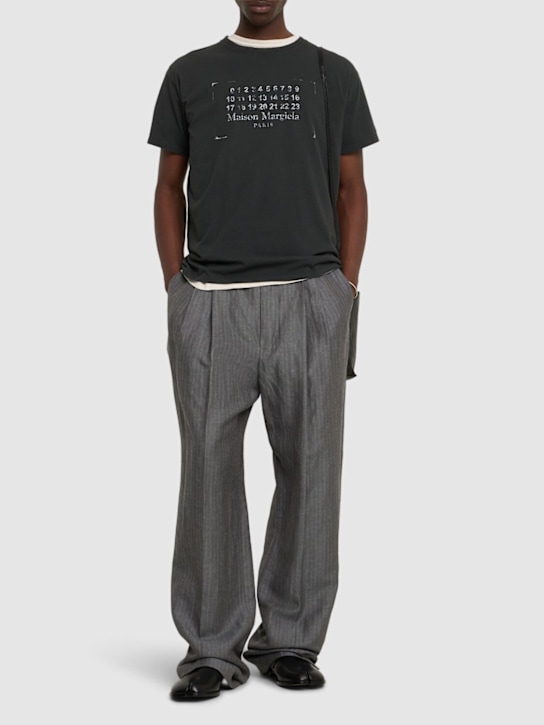 LuisaViaRoma Maison MargielaT-shirt In Cotone Con Logo