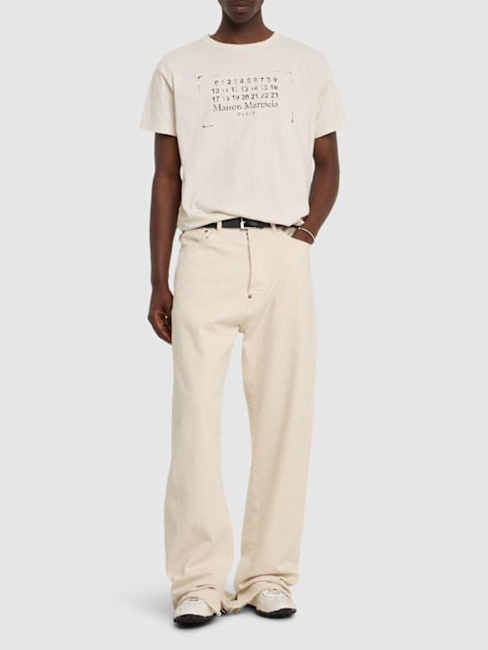 LuisaViaRoma Maison MargielaT-shirt In Cotone Con Logo