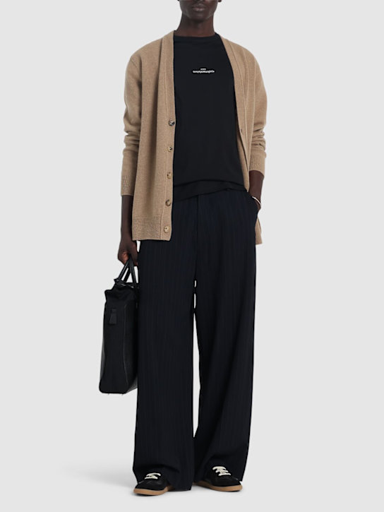 LuisaViaRoma Maison MargielaT-shirt In Cotone Con Ricamo Logo