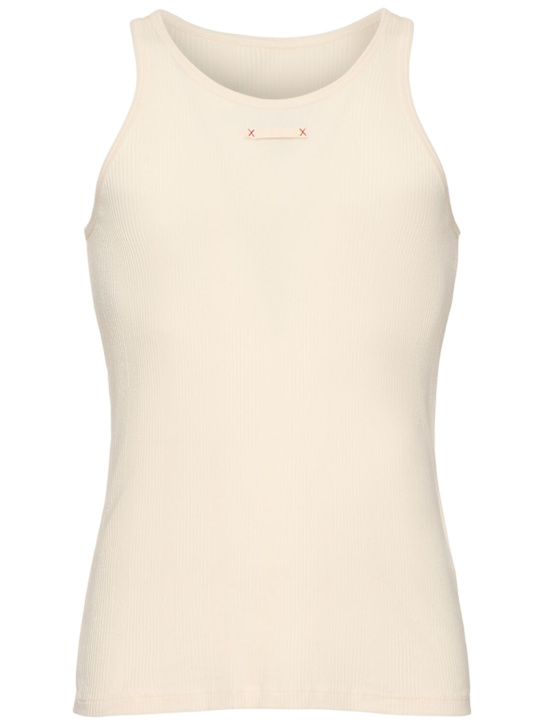 LuisaViaRoma Maison MargielaTank top in cotone e lyocell