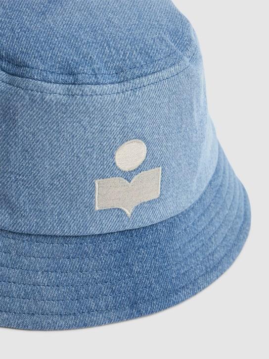 LuisaViaRoma MarantCappello Bucket In Denim Di Cotone Con Logo