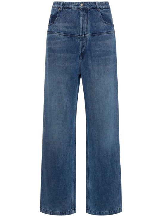 LuisaViaRoma MarantJeans larghi Teren in lyocell e cotone