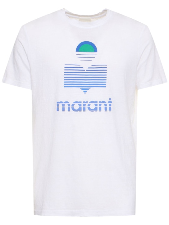 LuisaViaRoma MarantT-shirt in jersey di cotone con logo