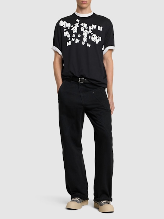 LuisaViaRoma MarniT-shirt Oversize Marni Caos Con Logo
