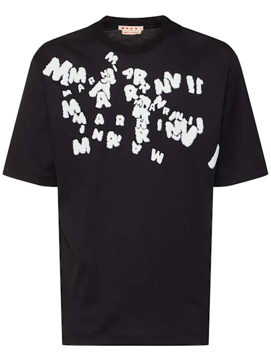 LuisaViaRoma MarniT-shirt oversize Marni Caos con logo