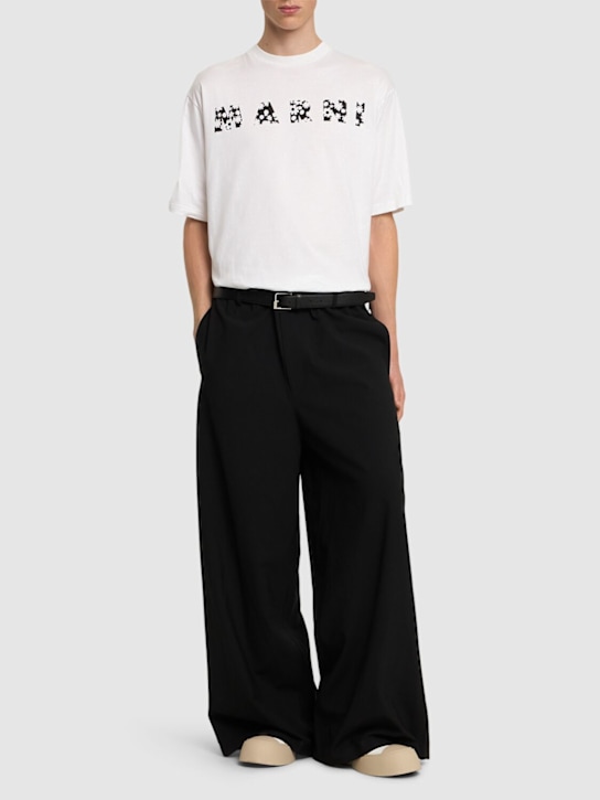 LuisaViaRoma MarniT-shirt Pop Fields Marni Con Logo
