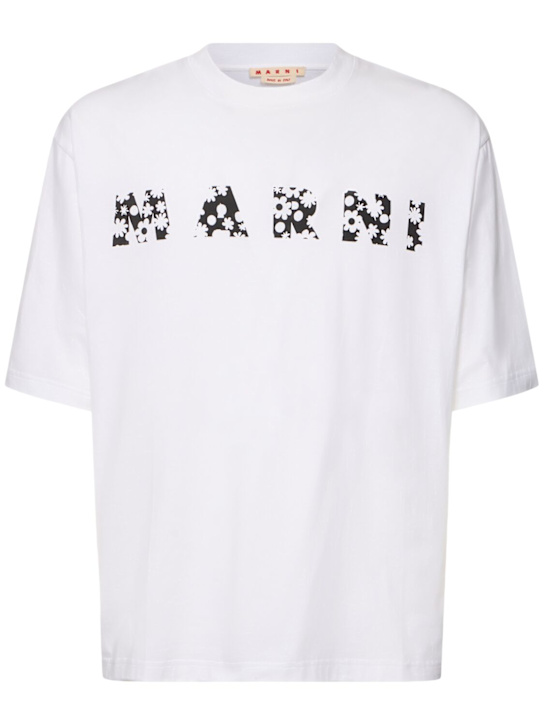 LuisaViaRoma MarniT-shirt Pop Fields Marni con logo