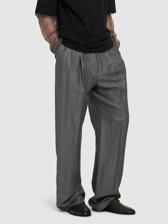 LuisaViaRoma MarsellScarpe Stucco In Pelle Con Lacci