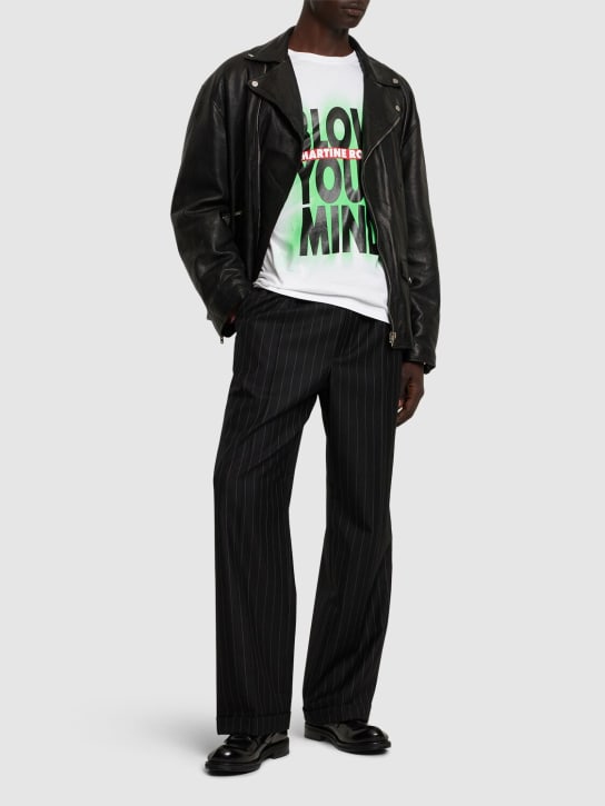 LuisaViaRoma Martine RoseT-shirt Blow Your Mind In Jersey Di Cotone