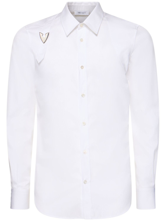 LuisaViaRoma McQueenCamicia Harness in cotone con fibbia