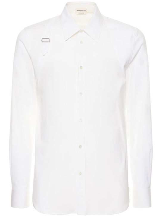 LuisaViaRoma McQueenCamicia Harness in popeline di cotone stretch