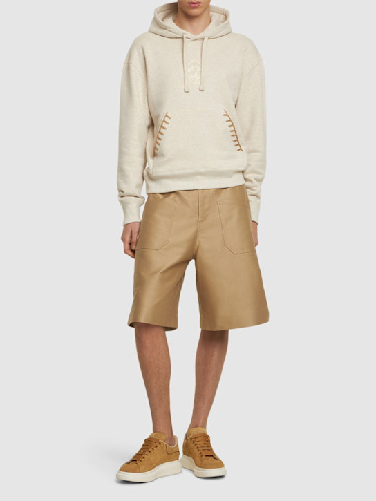 LuisaViaRoma McQueenFelpa Skull In Cotone / Cappuccio