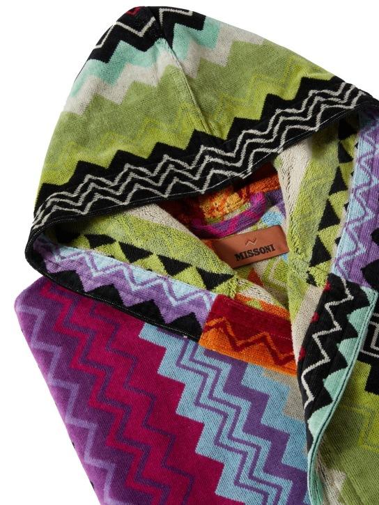 LuisaViaRoma Missoni HomeAccappatoio Corto Giacomo Con Cappuccio