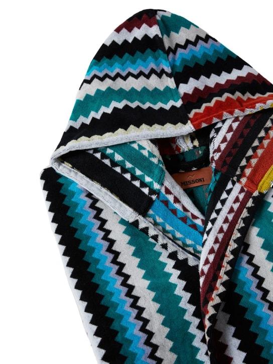 LuisaViaRoma Missoni HomeAccappatoio Curt Con Cappuccio
