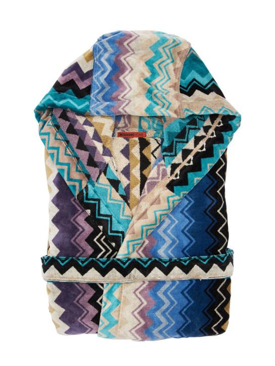 LuisaViaRoma Missoni HomeAccappatoio Giacomo in cotone