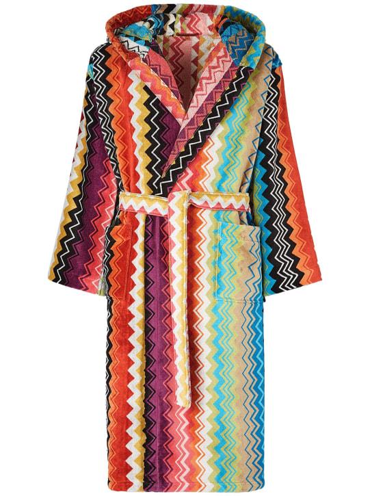 LuisaViaRoma Missoni HomeAccappatoio Giacomo in cotone