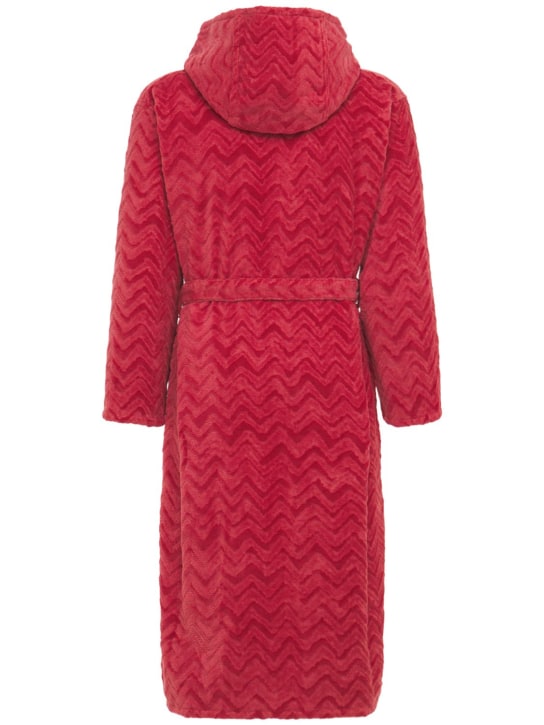 LuisaViaRoma Missoni HomeAccappatoio Rex In Cotone Con Cappuccio